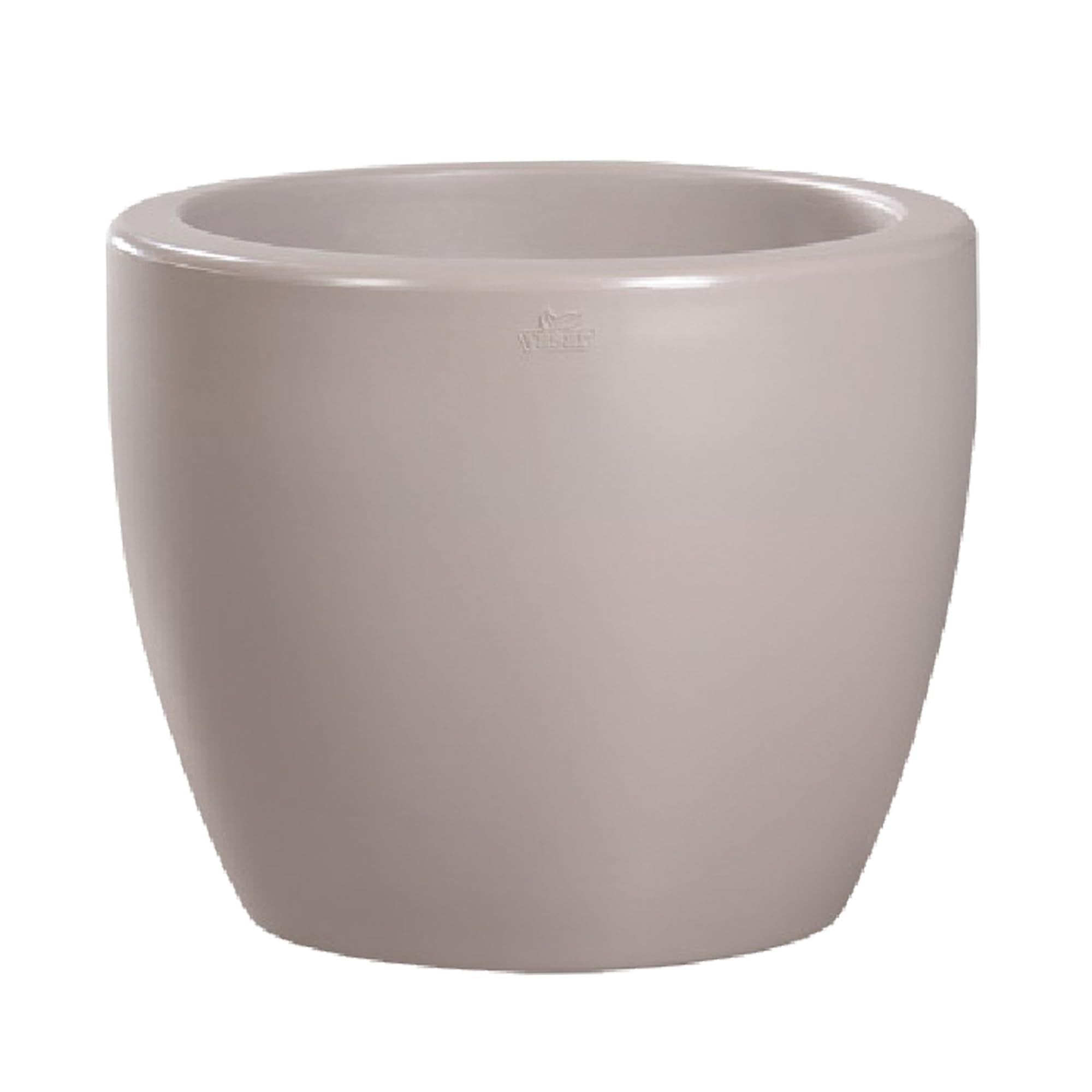 WELL HOME Ordesa Cement Flower Pot - 30cm Diameter x 34cm Height