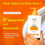 Chemist At Play AHA Body Lotion - 5% Natural AHA & Niacinamide with Shea Butter