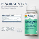 Solaray Pancreatin 1300 - 90 Capsules