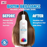 GNC Biotin Shampoo for Hair Growth & Thickness, 354 ml