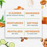 Himalaya Cream & Honey Nourishing Soap Bars - 6 Pack for Soft & Moisturized Skin