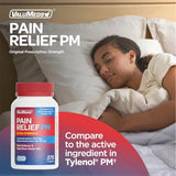 ValuMeds PM Pain Reliever & Sleep Aid, Acetaminophen 500mg (375 Tablets)