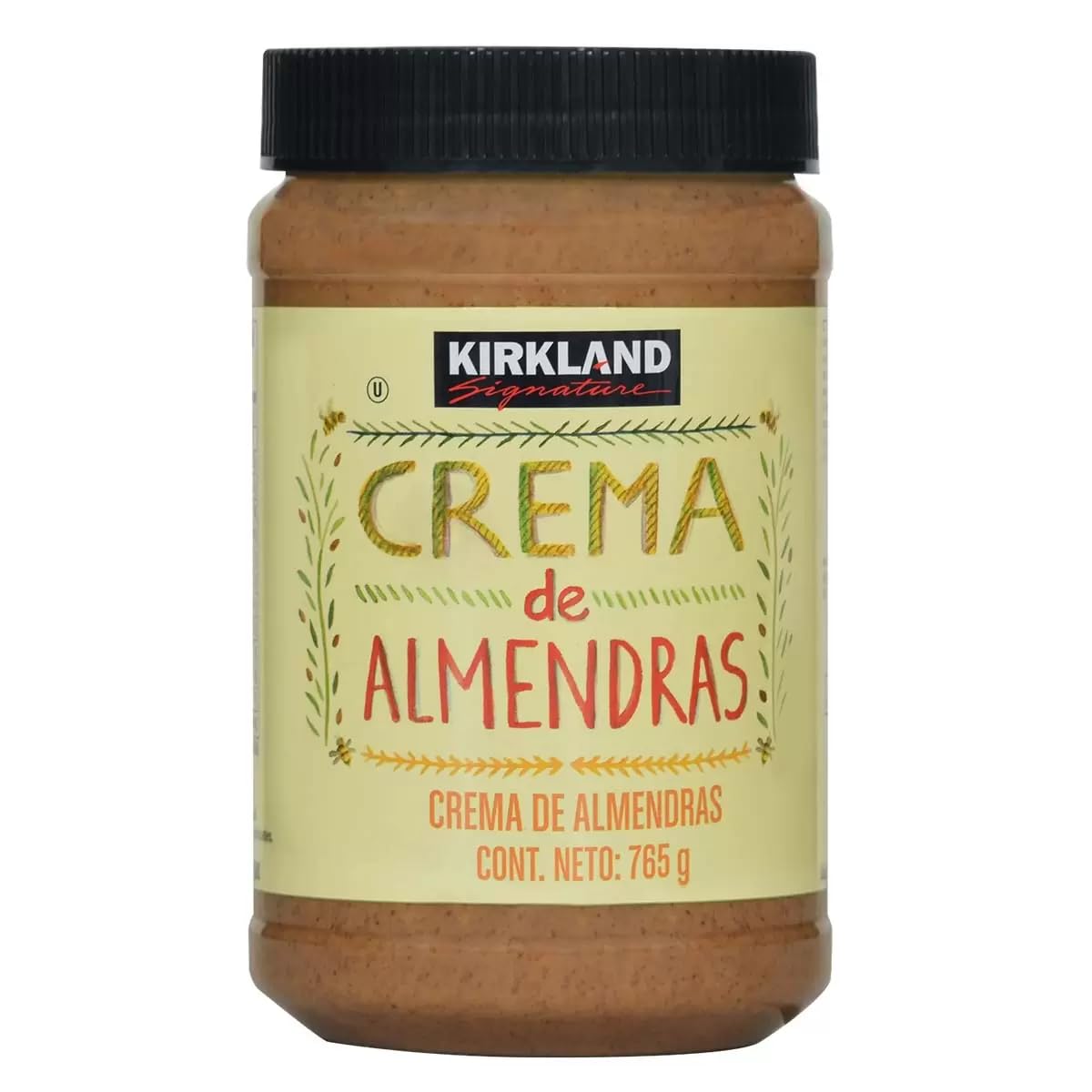 Kirkland Signature Almond Butter Cream - Smooth 765g Jar