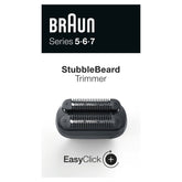 Braun EasyClick Stubble Beard Trimmer Attachment for Series 5, 6, 7 Shavers