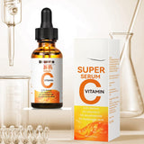 FUIN Turmeric Vitamin C Serum for Face - Brightening & Anti-Aging with Hyaluronic Acid - 30ml