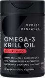 Sports Research Antarctic Krill Oil with Astaxanthin: Omega-3 Support