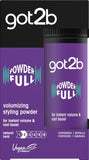 Got2B Powder'ful Root Hair Styling Powder - Instant Volume Boost (Vegan, 10g)