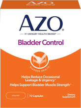 AZO Bladder Control for Urgency & Frequency, Go-Less, 72 Capsules