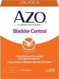 AZO Bladder Control for Urgency & Frequency, Go-Less, 72 Capsules