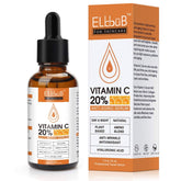 ELBBUB 20% Vitamin C Serum for Face with Hyaluronic Acid, Retinol & Amino Acids - Anti Aging & Wrinkle Reduction - 30ml