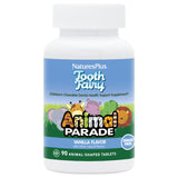 Nature's Plus, Source of Life, Animal Parade, Tooth Fairy Probiotic, Children's Chewable, Natural Vanilla Flavor, 90 Animal-Shaped Tablets