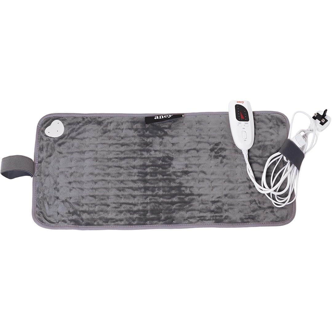 Ancy Electric Heating Pad - Back & Cramp Relief with 9 Heat Settings