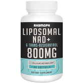 Keyoung Rhamoph Liposomal NAD+ 800mg with Trans-Resveratrol 300mg - Max Absorption for Healthy Aging