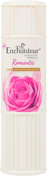 Enchanteur Romantic Perfumed Talc - Roses & Jasmine, 125g