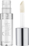 Essence Hydra Kiss Lip Oil - Classy Glassy | Hyaluronic Acid & Vitamin E Infused | Vegan Lip Gloss for Intense Hydration & Glossy Finish | 4 ml