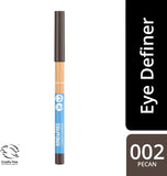 Rimmel Kind & Free Clean Eyeliner Pencil - Pecan 002: Vegan & Creamy Eyeliner