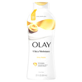 Olay Body Wash for Women, Ultra Moisture with Shea Butter – 24hr Hydration & B3 Vitamin Complex – 22 fl oz