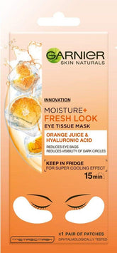 Garnier SkinActive Orange Juice Hydrating Eye Patches - Reduce Dark Circles