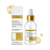 Exfoliant Rice Ampoule - Pore Minimizer & Blackhead Remover with Niacinamide, PHA & Salicylic Acid | Brightening Serum for Oily Skin