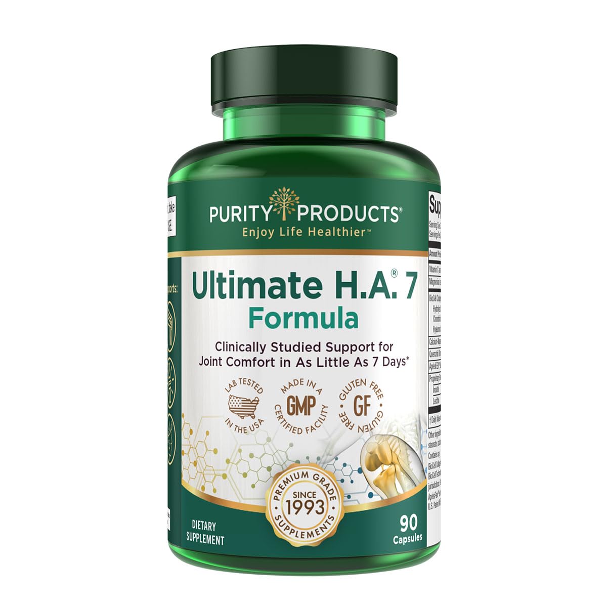 Purity Products Ultimate H.A. 7 - Advanced Hyaluronic Acid Support