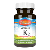 Carlson Labs Vitamin K2 MK-7 45 mcg - 90 Soft Gels | Bone & Heart Health