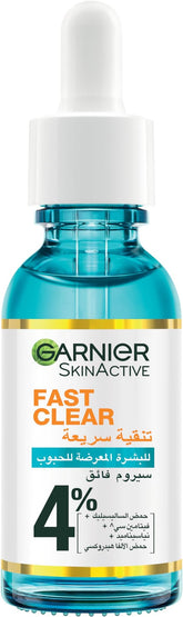 Garnier SkinActive Fast Clear Serum - Salicylic Acid Booster for Acne