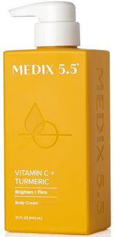Medix 5.5 Vitamin C+ Body Cream with Turmeric - Brighten & Firm - 444ml
