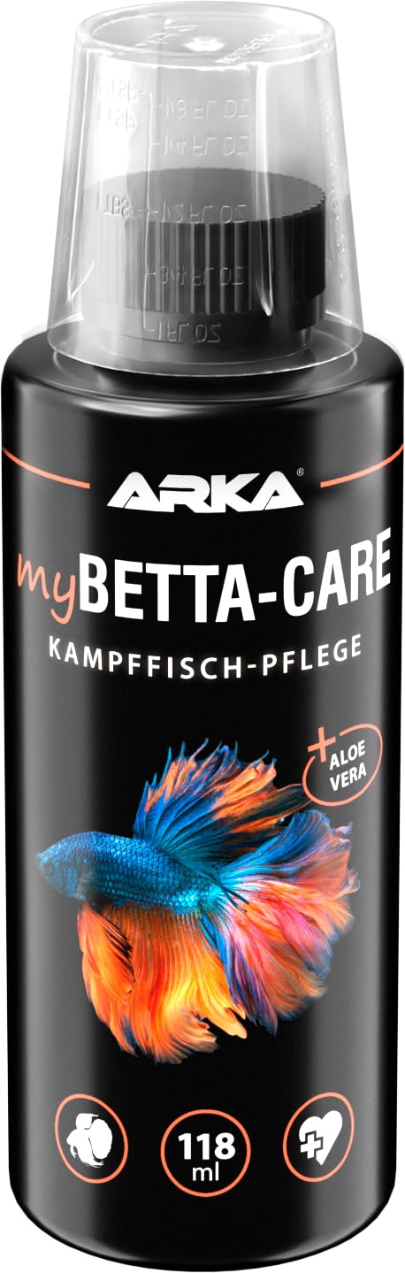 ARKA myBETTA-Care (118 ml) - Water Conditioner for Betta Fish Health & Color
