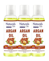 100% Pure Argan Oil Moisturizing 118ml Nourishing Hair Care Oil Pack of 3
