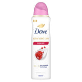 Dove Advanced Care Antiperspirant Deodorant Spray - Revive, 72H Sweat & Odor Protection, 150ml