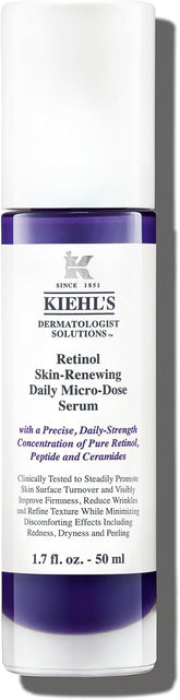 سيروم Kiehl's الدقيق للريتينول يوميًا: مكافح للشيخوخة وملطف لتجاعيد بشرة