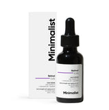 Minimalist Retinol 0.6% Anti-Aging Face Serum - Reduces Fine Lines & Wrinkles 30ml