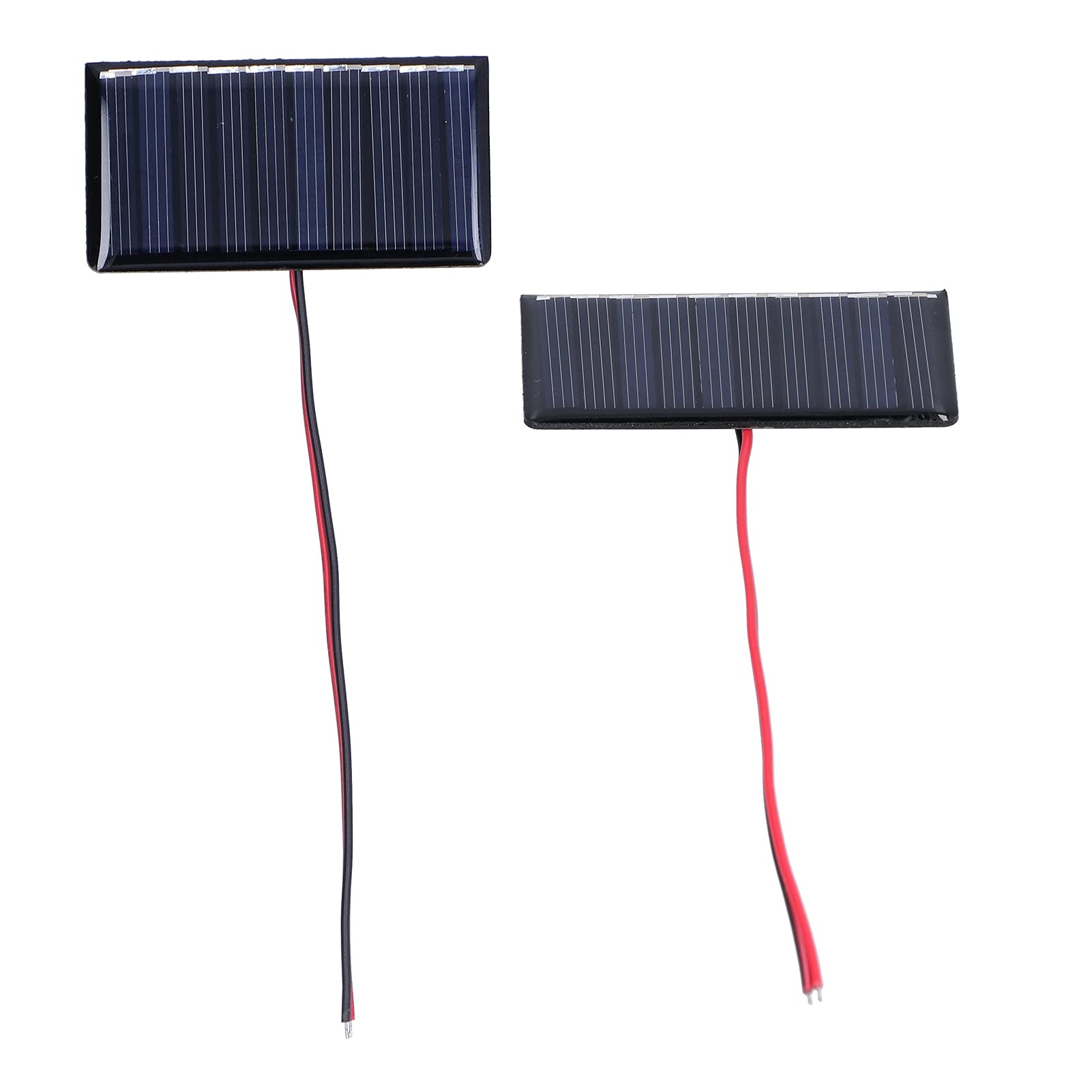 0.3W 5V Polysilicon Micro Solar Panel - 2PCS for Low-Power Appliances and DIY Projects