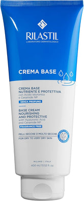 RILASTIL Moisturizing Cream - Fragrance-Free Face & Body Lotion (400ml)