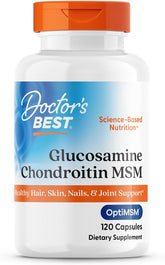 Doctor's Best Glucosamine Chondroitin MSM - Joint Support, 360 Veggie Caps