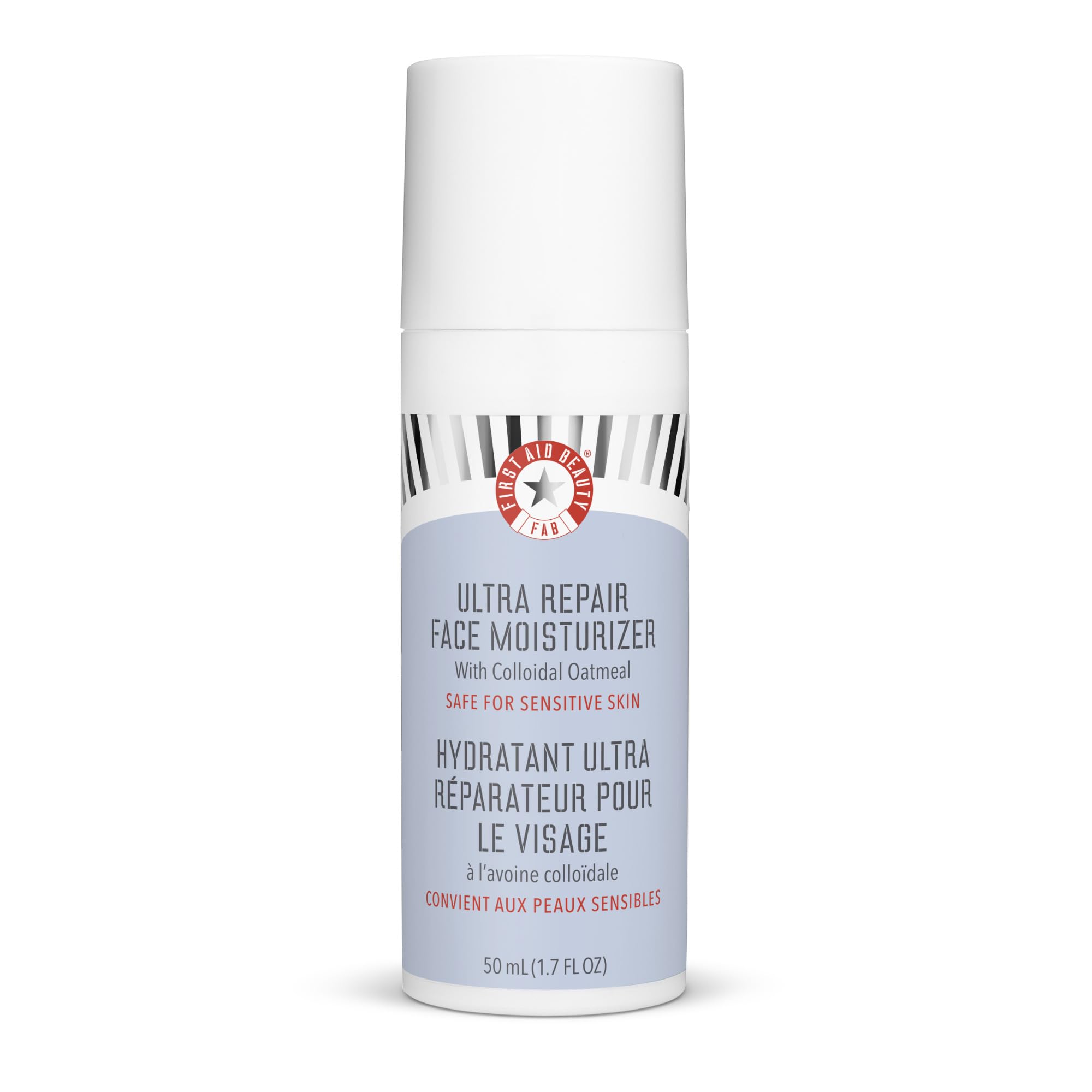 First Aid Beauty Ultra Repair Face Moisturizer - Lightweight, Hydrating Face Lotion for All Skin Types