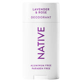 Native Deodorant - Natural, Vegan, Gluten-Free, Cruelty-Free - Lavender & Rose