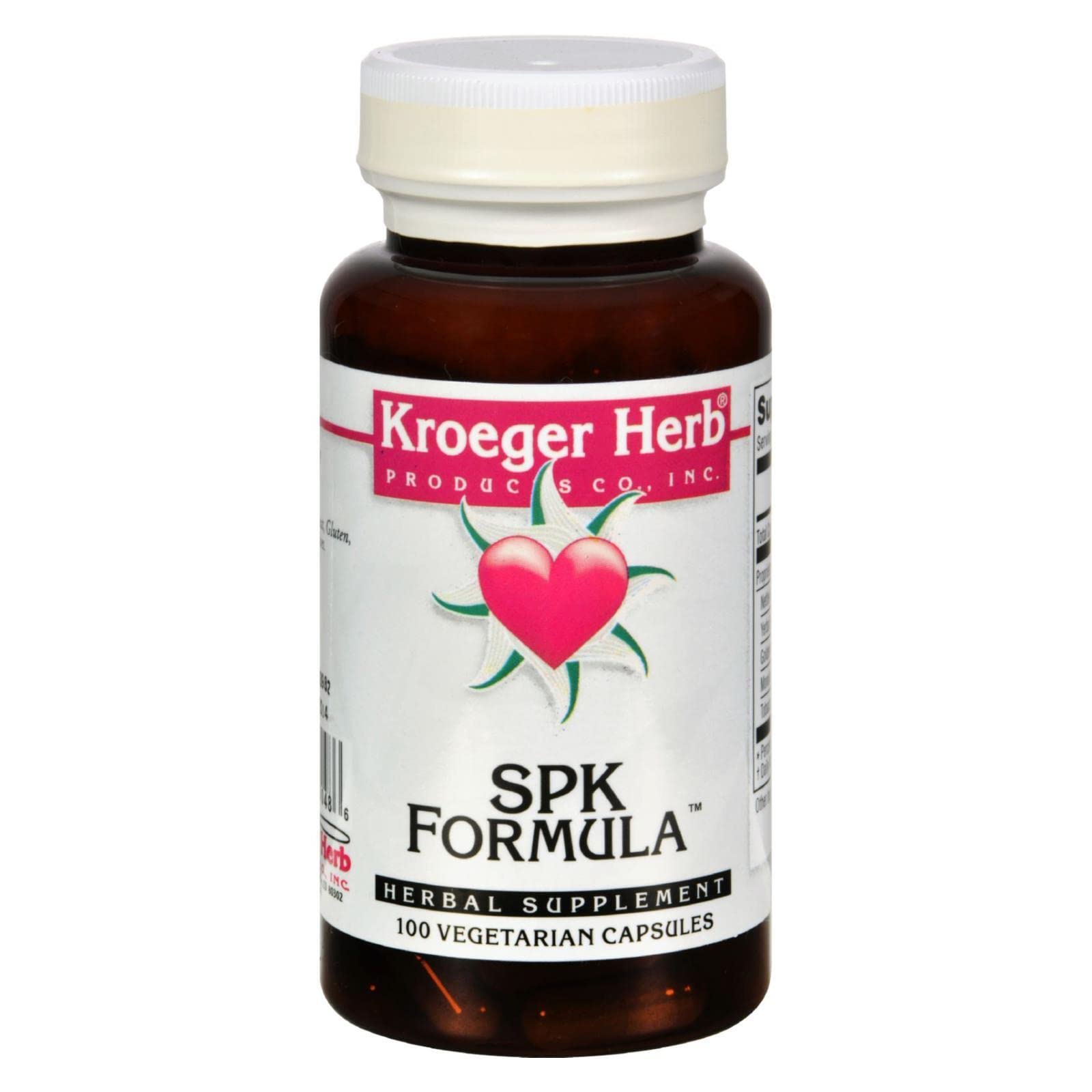 Kroeger Herb Spk Formula Vegetarian Capsules - 100 Count