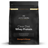 Protein Works Clear Diet Whey Isolate - Orange & Mango - Zero Sugar & Fat - 20 Servings