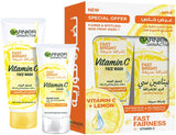 Garnier Skinactive Fast Fairness Face Wash & Day Cream 2-Piece Set