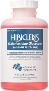 Hibiclens Antimicrobial Skin Cleanser - 16 Oz - 4% CHG - Long-Lasting Germ Protection