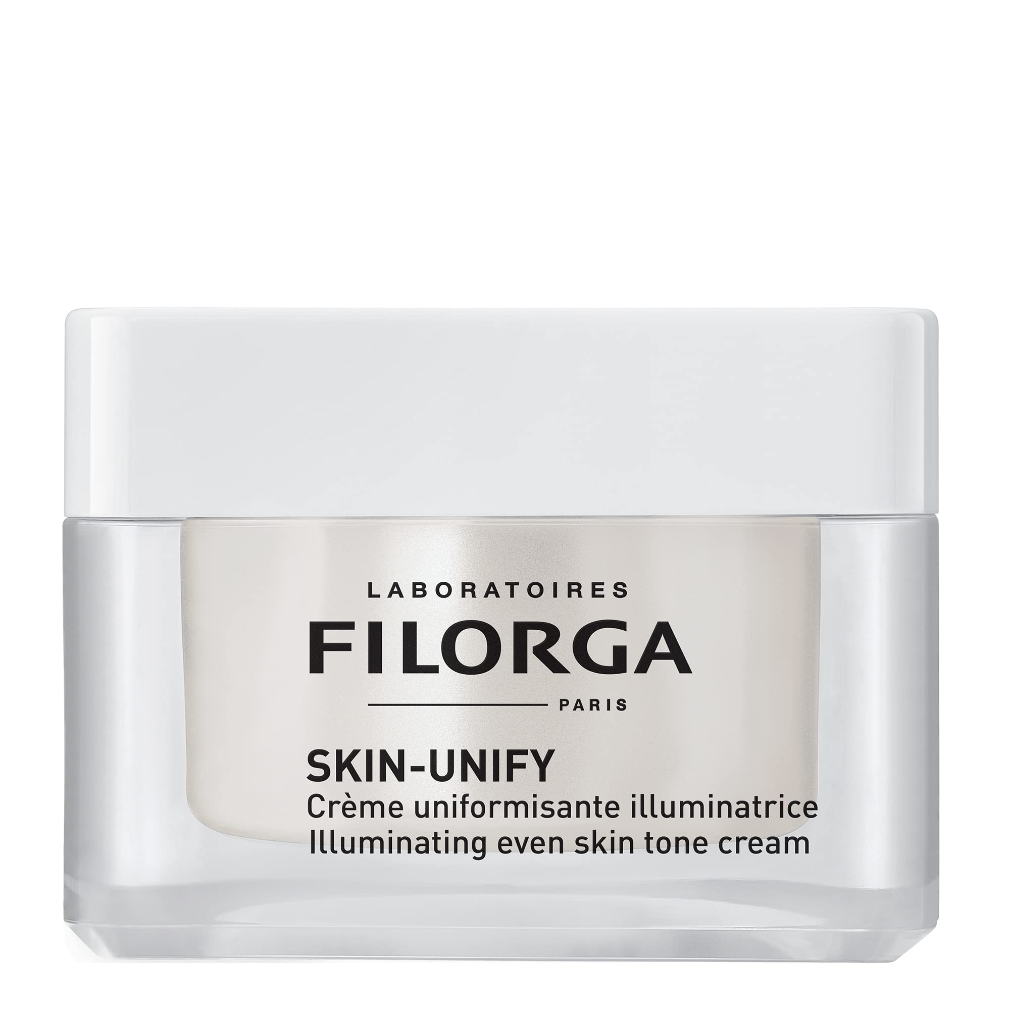 Filorga SKIN-UNIFY Illuminating Even Skin Tone Cream – Anti-Dark Spot Brightening Face Moisturizer with Vitamin C, Glabridin & Hyaluronic Acid – Radiance-Boosting French Skincare 50ml