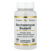 California Gold Nutrition Saccharomyces Boulardii, 5 Billion CFU, 60 Veggie Capsules