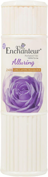 Enchanteur Alluring Perfumed Talc: Rose & Iris Scent