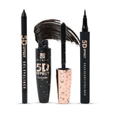3 in 1 Trio Eye Makeup Kit - 5D Mascara, Gel Kohl & Liquid Eyeliner Waterproof