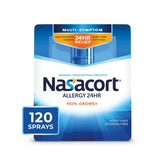 Nasacort Allergy 24HR Nasal Spray for Adults - Non-Drowsy & Alcohol-Free, 120 Sprays