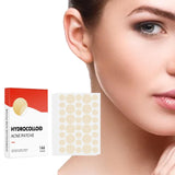 JDLYEVER Hydrocolloid Acne Patch - Invisible Makeup Closed Acne Patch, Waterproof & Breathable, 144 Patches