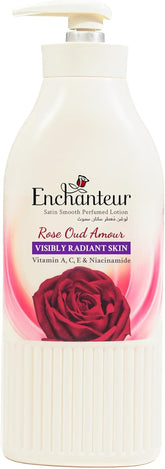 Enchanteur Satin Smooth Rose Oud Amour Body Lotion - 500ml