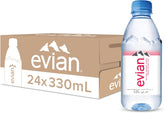 Evian Mineral Water 500ml Pack of 24 - Naturally Filtered Drinking Water
