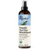 Sky Organics Tea Tree & Witch Hazel Facial Toner - Purifying & Balancing (8 fl Oz)